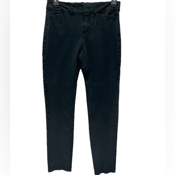 Old Navy womens size 0 high rise pixie ankle pants black - Picture 1 of 9